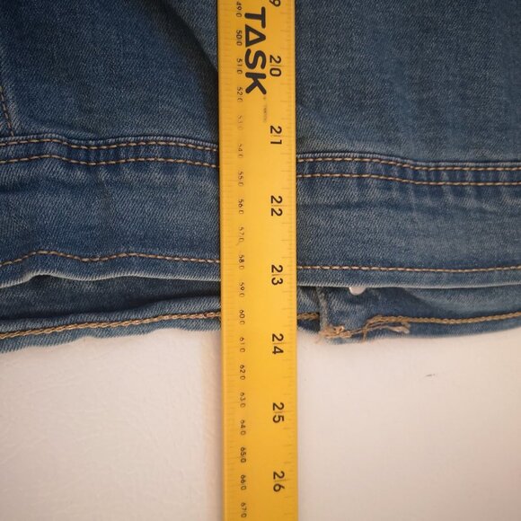 Noroze Men's Button Closure Size Medium Jean Jacket - Picture 12 of 13